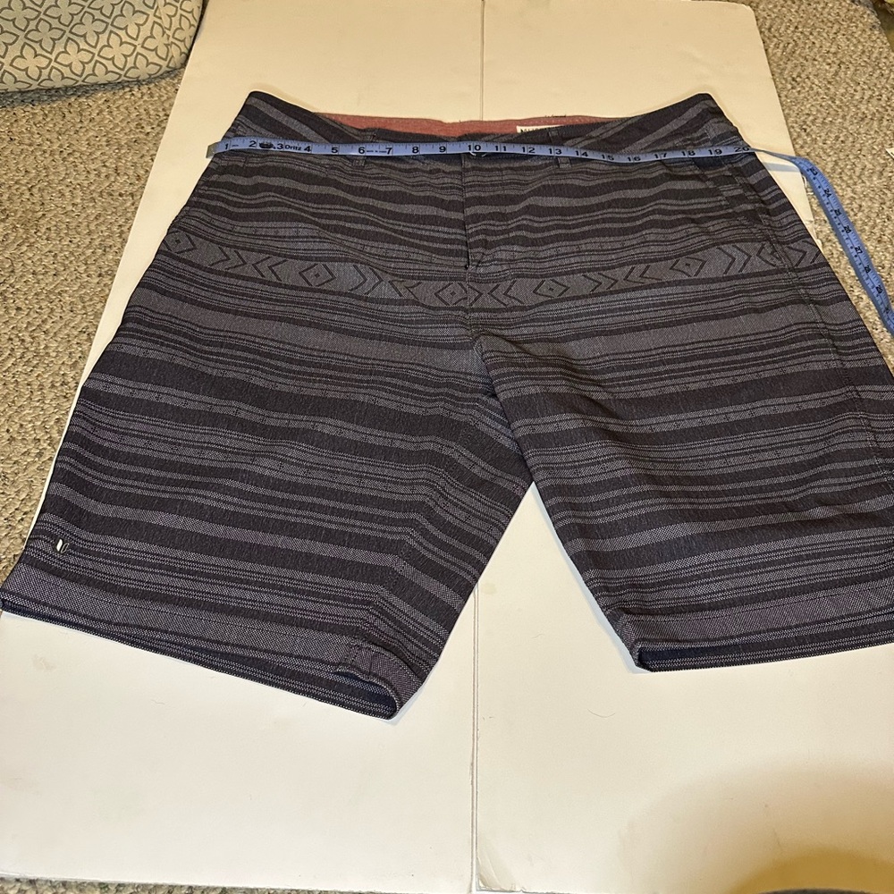 Linksoul Black and Gray Patterned Shorts